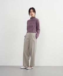 On One's Own（オンワンズオン）の「On One's Own カーブルーズシルエットスラックス（スラックス）」