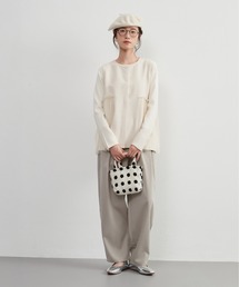 FUNALIVE（ファンアライブ）の「On One's Own カーブルーズシルエットスラックス（スラックス）」