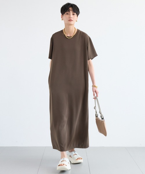 セール】BARNYARDSTORM / ダブルクロスハーフスリーブワンピース