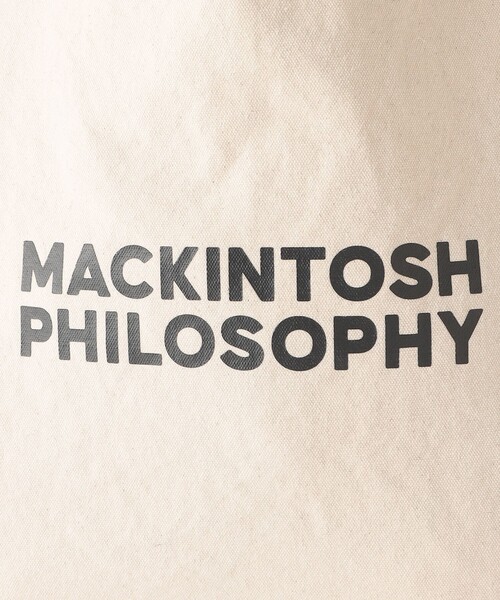 GREY LABEL 【BOLD LOGO】トート（ショルダーバッグ）｜MACKINTOSH PHILOSOPHY（マッキントッシュ フィロソフィー）
