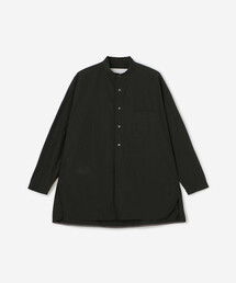 ティッカ スタンドカラー シャツ ワイド SOMELOS コットン スリット TICCA - ＜TICCA（ティッカ）＞スタンドカラー スリット シャツ