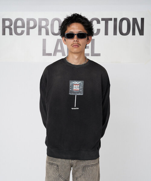 RePRODUCTION LABEL（リプロダクションレーベル）の「【RePRODUCTION LABEL / リプロダクションレーベル】セットインスウェット（Tシャツ/カットソー・レディース・ピンク/グレー/ネイビー/ブラック/ブラック系その他2/ピンク系その他/グレー系その他/ブラック系その他/アイボリー・FREE）」の21枚目の写真
