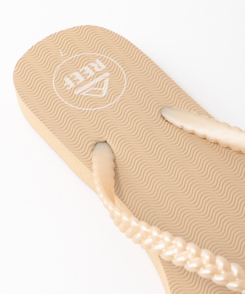 REEF(リーフ)の「SEASIDE TWIST ビーチサンダル【REEF/リーフ】(サンダル・レディース・アイボリー/ピンク・23.0cm/24.0cm/22.0cm)」の3枚目の写真