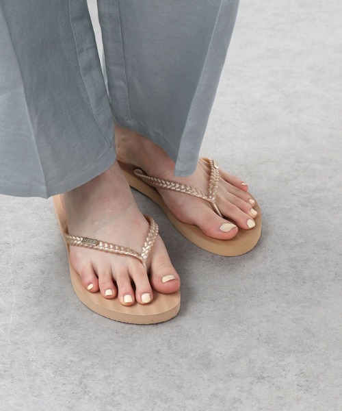 REEF(リーフ)の「SEASIDE TWIST ビーチサンダル【REEF/リーフ】(サンダル・レディース・アイボリー/ピンク・23.0cm/24.0cm/22.0cm)」の15枚目の写真