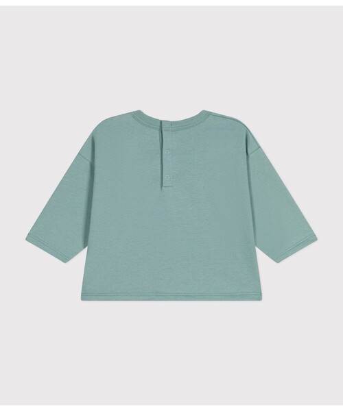PETIT BATEAU（プチバトー）の「長袖Ｔシャツ（Tシャツ/カットソー・キッズ・ブルー/グリーン/ネイビー/ホワイト/ライトグリーン・18MONTH/12MONTH/24MONTH/36MONTH）」の16枚目の写真
