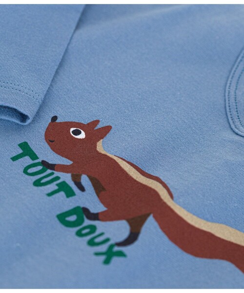 PETIT BATEAU（プチバトー）の「長袖Ｔシャツ（Tシャツ/カットソー・キッズ・ブルー/グリーン/ネイビー/ホワイト/ライトグリーン・18MONTH/12MONTH/24MONTH/36MONTH）」の11枚目の写真