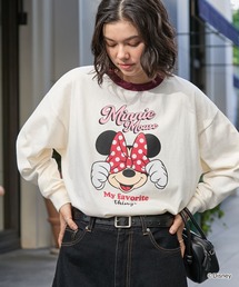 Disney（ディズニー）の「【Disney】別注   ミッキーマウス   オールドグラフィックプリントTシャツ（Tシャツ/カットソー）」