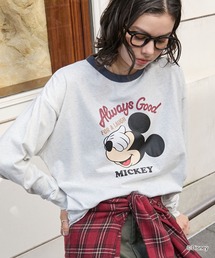 Disney（ディズニー）の「【Disney】別注   ミッキーマウス   オールドグラフィックプリントTシャツ（Tシャツ/カットソー）」