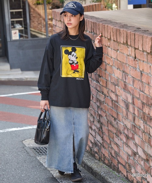 DISNEY ミッキーマウス Mickey Tシャツ ディズニー 海外限定 90's USA製 Disney 