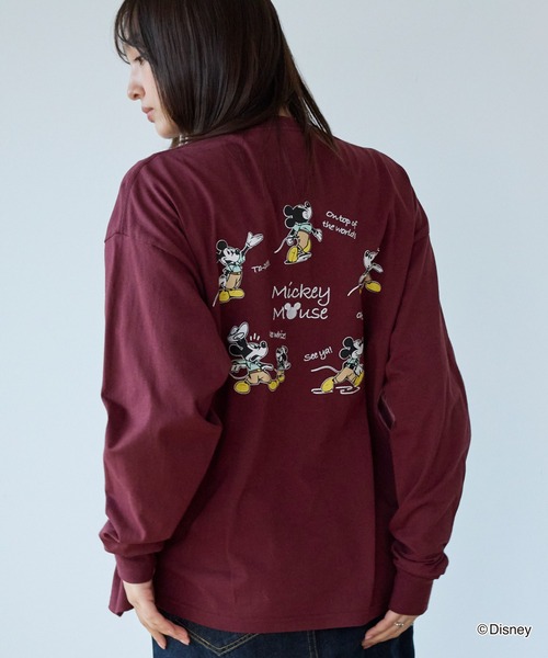 期間セール　ミッキーマウス anyfee/プラスサイズ】《Disney/ディズニー》ミッキーマウスオールド