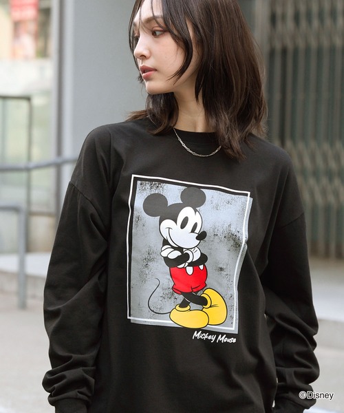 セール】【Disney】別注 ミッキーマウス オールドグラフィック