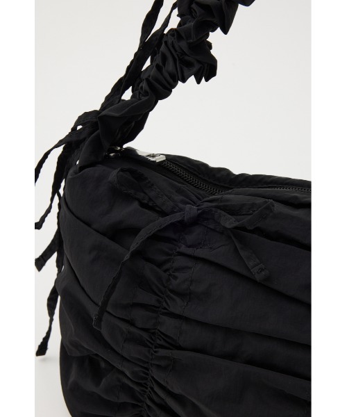 SLY（スライ）の「SHIRRING RIBBON NYLON BAG シャーリング リボン ナイロン バッグ（ショルダーバッグ・レディース・オフホワイト/ブラック/レッド・FREE）」の21枚目の写真