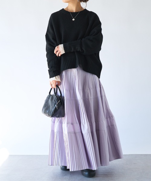 un dix cors(アンディコール)の「キューブボックスメタリック2WAYバッグ(ショルダーバッグ・レディース・ブラック/シルバー・FREE)」の8枚目の写真