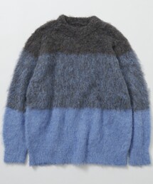 Firsthand | Firsthand/ファーストハンド グラデーションシャギークルーネックニット / シャギーニット(ニット/セーター)