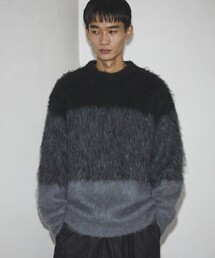 Firsthand | Firsthand/ファーストハンド グラデーションシャギークルーネックニット / シャギーニット(ニット/セーター)