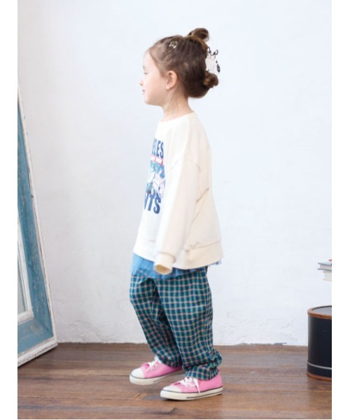 Life Support Products（ライフサポートプロダクツ）の「L/Sロックプリントトレーナー（スウェット・キッズ・グレー系3/グレー系1/ホワイト系2/ホワイト系1/グレー系2/グレー系4・90/80/100/95/140/130/150/120/110）」の14枚目の写真