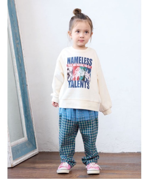 Life Support Products（ライフサポートプロダクツ）の「L/Sロックプリントトレーナー（スウェット・キッズ・グレー系3/グレー系1/ホワイト系2/ホワイト系1/グレー系2/グレー系4・90/80/100/95/140/130/150/120/110）」の12枚目の写真