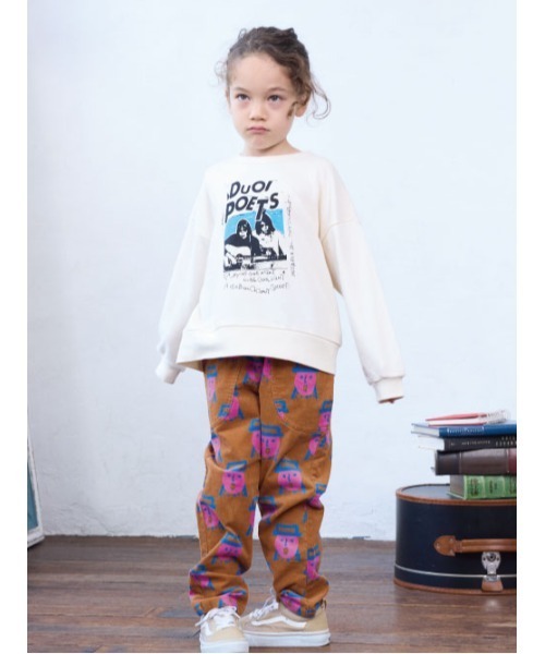 Life Support Products（ライフサポートプロダクツ）の「L/Sロックプリントトレーナー（スウェット・キッズ・グレー系3/グレー系1/ホワイト系2/ホワイト系1/グレー系2/グレー系4・90/80/100/95/140/130/150/120/110）」の20枚目の写真