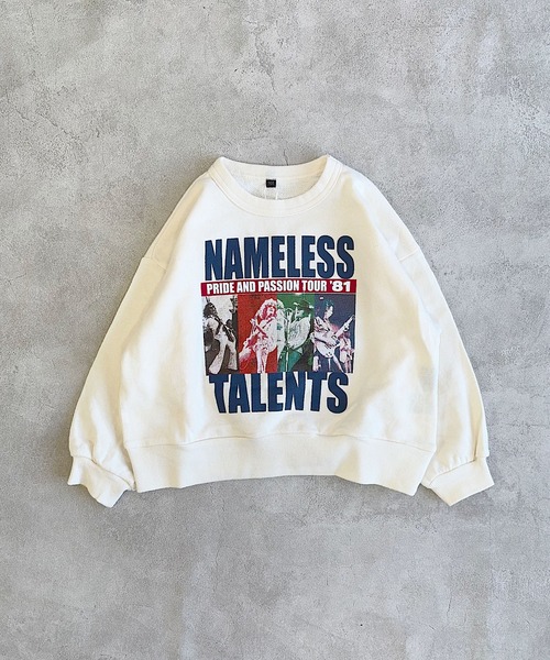 Life Support Products（ライフサポートプロダクツ）の「L/Sロックプリントトレーナー（スウェット・キッズ・グレー系3/グレー系1/ホワイト系2/ホワイト系1/グレー系2/グレー系4・90/80/100/95/140/130/150/120/110）」の11枚目の写真