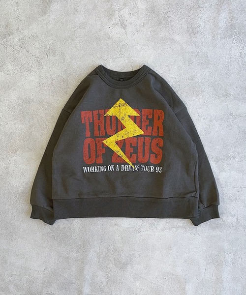 Life Support Products（ライフサポートプロダクツ）の「L/Sロックプリントトレーナー（スウェット・キッズ・グレー系3/グレー系1/ホワイト系2/ホワイト系1/グレー系2/グレー系4・90/80/100/95/140/130/150/120/110）」の21枚目の写真