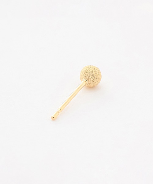 ESTELLE(エステール)の「K18 イエローゴールド ピアス(3mm) ESTELLE/エステール(ピアス(両耳用)・レディース・イエローゴールド・-)」の5枚目の写真