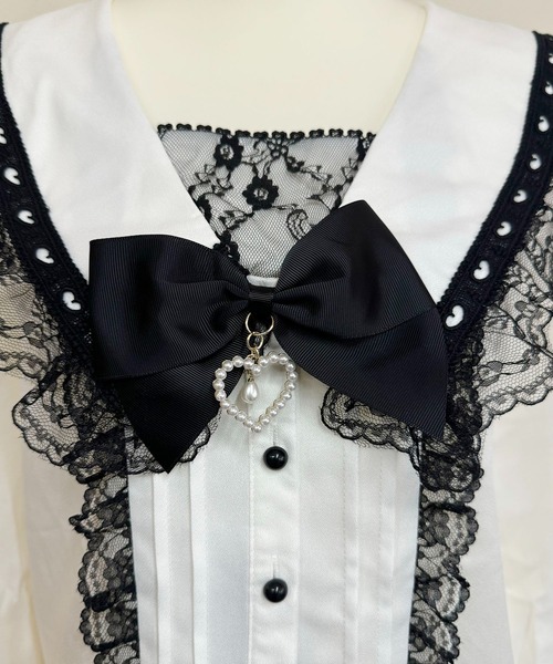 MARS♡結 sama専用♡ハートレースブラウス♡ホワイト＆ブラック MARS ❤︎マーズ on X: 