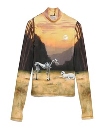 TATRAS CONCEPT STORE（タトラスコンセプトストア）の「COPERNI(コペルニ) DALL-E PRINT TIGHT HIGH NECK TOP（Tシャツ/カットソー）」