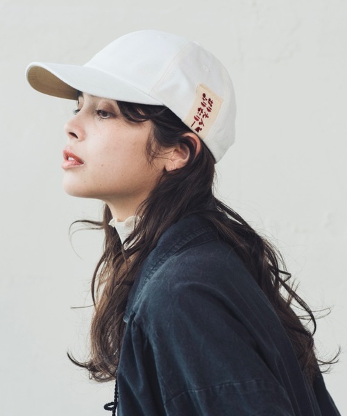 Hiragana Typography Embroidery Cap（キャップ）｜ORIENT MILLINERY