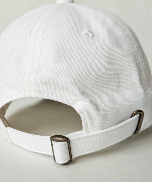 ORIENT MILLINERY（オリエント ミリナリー）の「Hiragana Typography Embroidery Cap（キャップ・レディース・ホワイト/ブラック・FREE）」の9枚目の写真