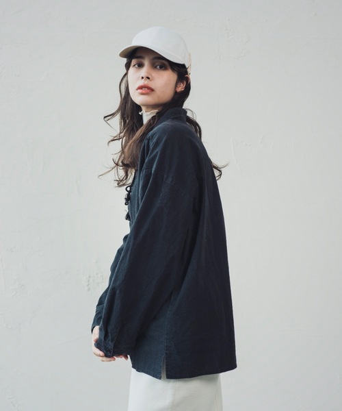 Hiragana Typography Embroidery Cap（キャップ）｜ORIENT MILLINERY