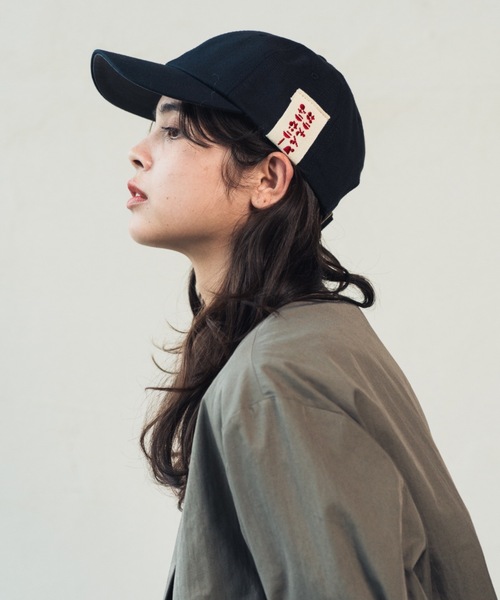 Hiragana Typography Embroidery Cap（キャップ）｜ORIENT MILLINERY