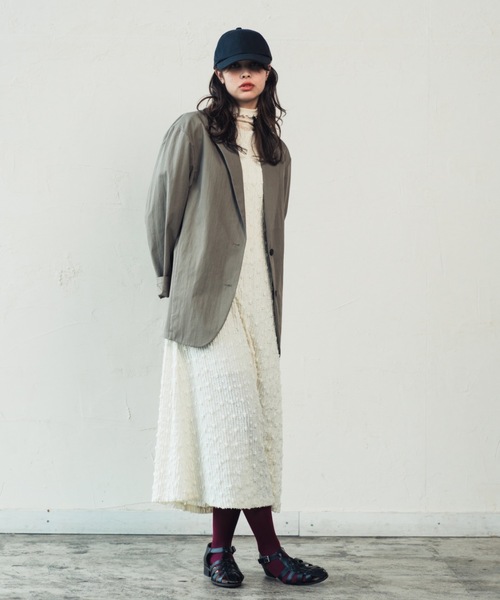 ORIENT MILLINERY（オリエント ミリナリー）の「Hiragana Typography Embroidery Cap（キャップ・レディース・ホワイト/ブラック・FREE）」の19枚目の写真