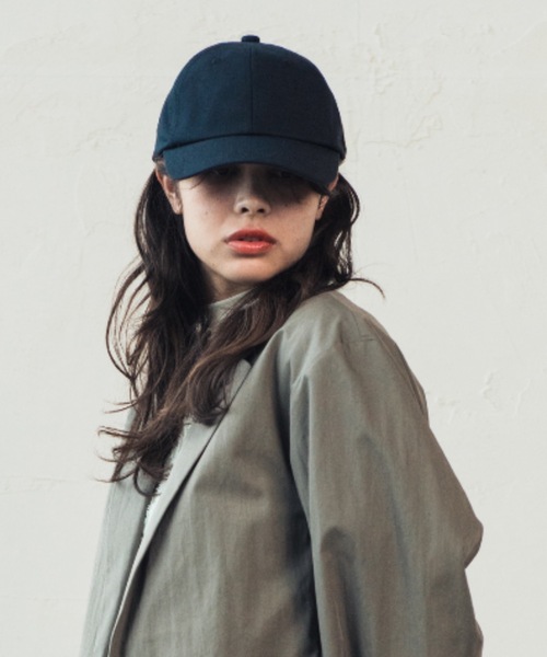 ORIENT MILLINERY（オリエント ミリナリー）の「Hiragana Typography Embroidery Cap（キャップ・レディース・ホワイト/ブラック・FREE）」の16枚目の写真