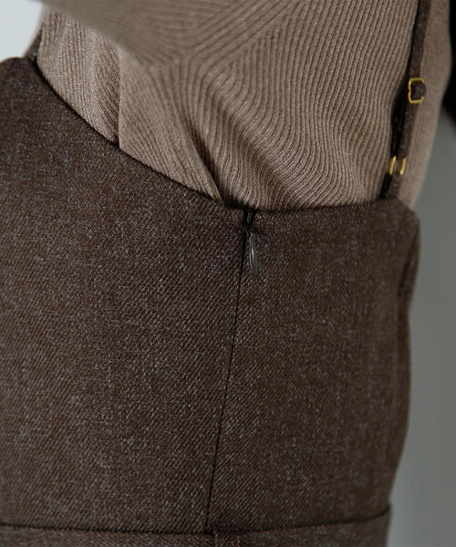 NATURAL BEAUTY BASIC（ナチュラルビューティーベーシック）の「◇【Oggi掲載】ベルテッドオールインワン（つなぎ/オールインワン・レディース・チャコールグレー/ブラウン・MEDIUM）」の20枚目の写真