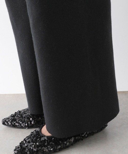 LEPSIM（レプシィム）の「【産前・産後対応】マタニティ／12ゲージニットサロペ　149041（マタニティウェア/グッズ・レディース・グレー/ブラック・FREE）」の22枚目の写真
