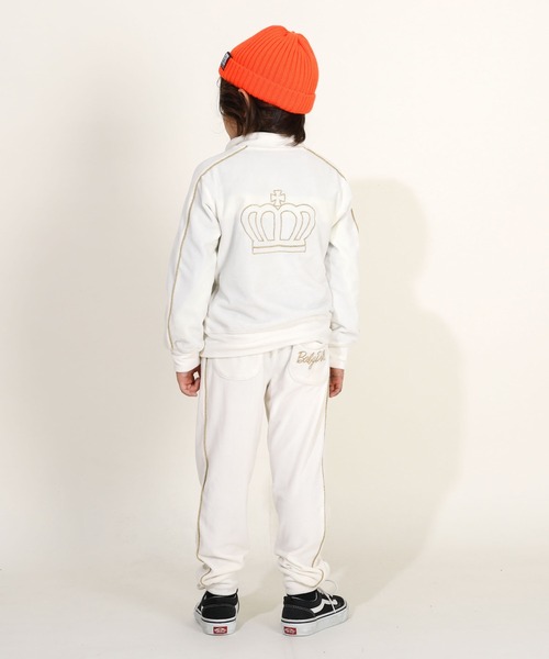 親子お揃い パイピングベロアジャケット 9824K (ボトムス別売