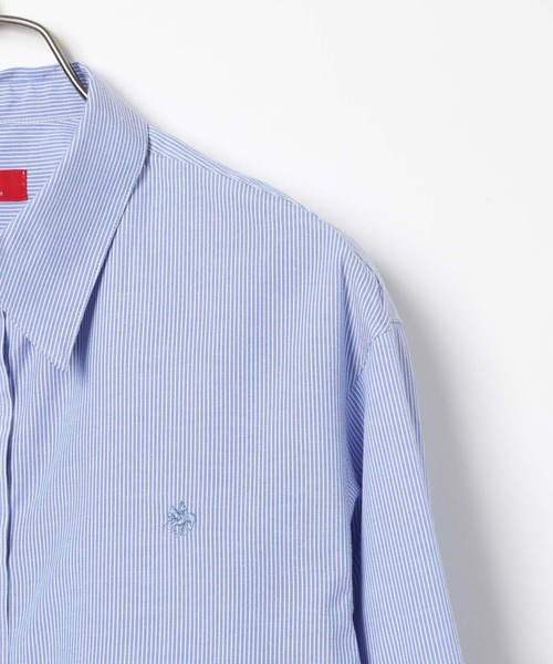 ブラウス シャツ 「POLO BCS(ポロ・ビーシーエス)」アソートショートシャツ　154048 レディース Heather ブラウス シャツ 「POLO BCS(ポロ・ビーシーエス