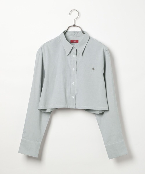 Heather(ヘザー)の「【POLO BCS(ポロ・ビーシーエス)】アソートショートシャツ 154048(シャツ/ブラウス・レディース・グレー系その他/ブルー系その他/ベージュ系その他・FREE)」の14枚目の写真