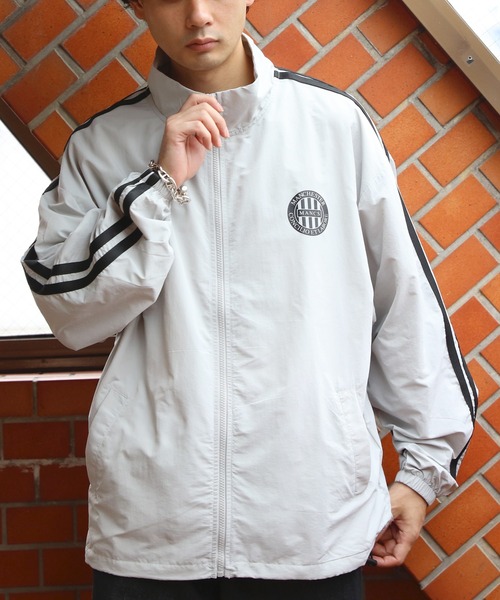 8(eight)(エイト)の「ナイロンタスランライン入りZIP JKT(ナイロンジャケット・メンズ・ネイビー/グレー系その他/ブラック・MEDIUM/X-LARGE/LARGE)」の2枚目の写真