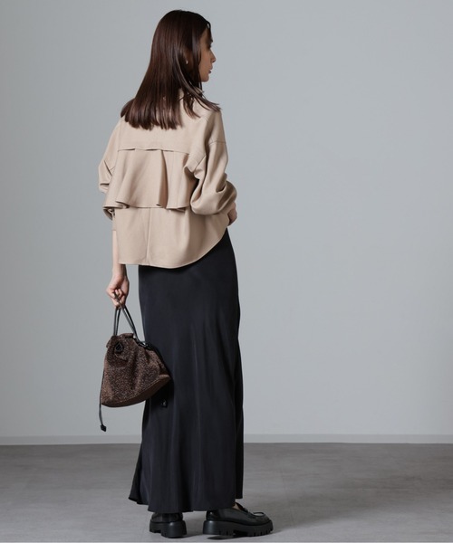 セール】バックコンシャスクロップドシャツ（セットアップ可）（シャツ  