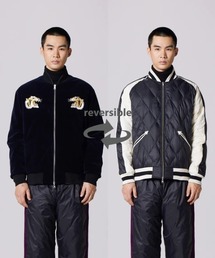 【TAION】タイオンREVERSIBLE "SKAJAN" DOWN JACKET TAION-JK04JS