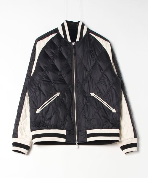 TAION（タイオン）の「【TAION】タイオンREVERSIBLE "SKAJAN" DOWN JACKET TAION-JK04JS（ダウンジャケット/コート・メンズ・ブラック/ダークネイビー/その他/ブラック系その他・LARGE/X-LARGE/SMALL/MEDIUM）」の12枚目の写真