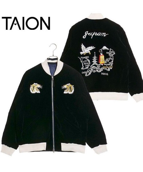TAION（タイオン）の「【TAION】タイオンREVERSIBLE "SKAJAN" DOWN JACKET TAION-JK04JS（ダウンジャケット/コート・メンズ・ブラック/ダークネイビー/その他/ブラック系その他・LARGE/X-LARGE/SMALL/MEDIUM）」の7枚目の写真