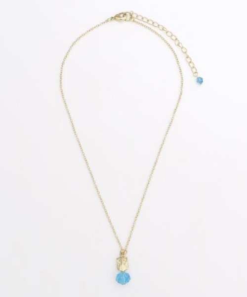 チャイハネ（チャイハネ）の「【チャイハネ】オウルカットネックレス（ネックレス・レディース・レッド/ターコイズブルー/グリーン/クリア・FREE）」の11枚目の写真