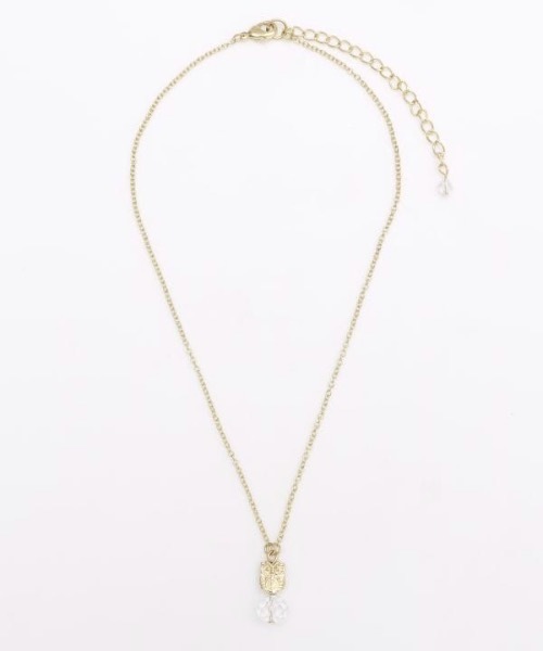 チャイハネ（チャイハネ）の「【チャイハネ】オウルカットネックレス（ネックレス・レディース・レッド/ターコイズブルー/グリーン/クリア・FREE）」の6枚目の写真