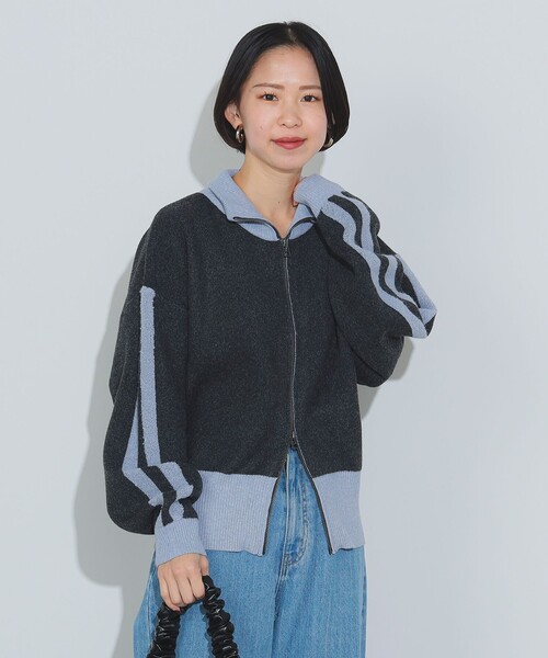 o/配色ﾆｯﾄﾄﾗｯｸJK（ジャージ）｜BEAMS HEART（ビームスハート）