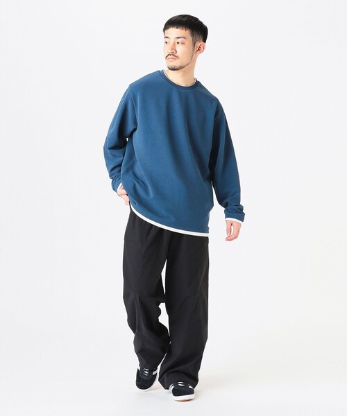 B:MING by BEAMS(ビーミングバイビームス)の「フェイクレイヤード クルー カットソー(Tシャツ/カットソー・メンズ・ネイビー/グレー/ブラック・XL/L/M/S)」の10枚目の写真