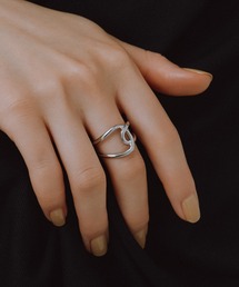 【novice】Big Cross Ring［Stainless］