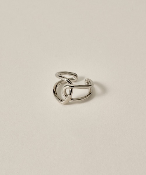 novice（ノーヴィス）の「【novice】Big Cross Ring［Stainless］（リング・レディース・シルバー/ゴールド・FREE）」の3枚目の写真