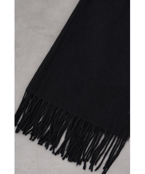 AZUL by moussy(アズールバイマウジー)の「ソフトタッチマフラー(マフラー・メンズ・ブラック/ブルー系その他3/ベージュ系その他/ブラック系その他/グレー・FREE)」の9枚目の写真